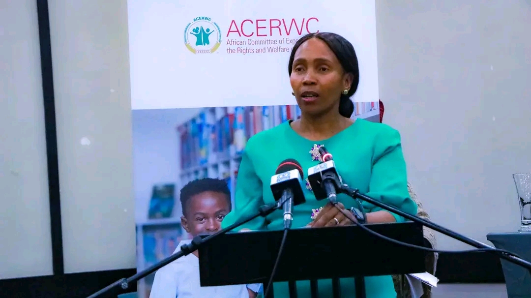 VowazaZambia's tweet photo. Her Majesty the Qeen 'Masenate Mohato Seeiso Declared the 43rd Ordinary Session of the African Committee of Experts on the Rights and Welfare of the Child officially open
#ACERWC43 
#Centerforreproductiverights
#VOWAZAZambia https://t.co/Yt5uAPnjNA