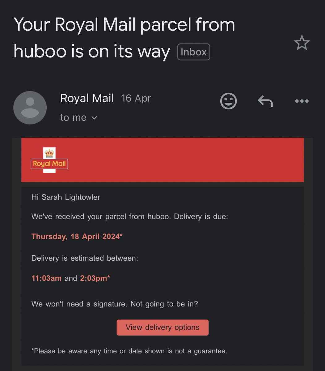 ugcsarah's tweet photo. Life of a UGC creator is receiving delivery emails and being confused as to what’s arriving 😂😅

#ugc #ugccreator #contentcreator #ukugc #ugcuk #ugccommunity #socialmediamarketing https://t.co/w1RQTKMNMC