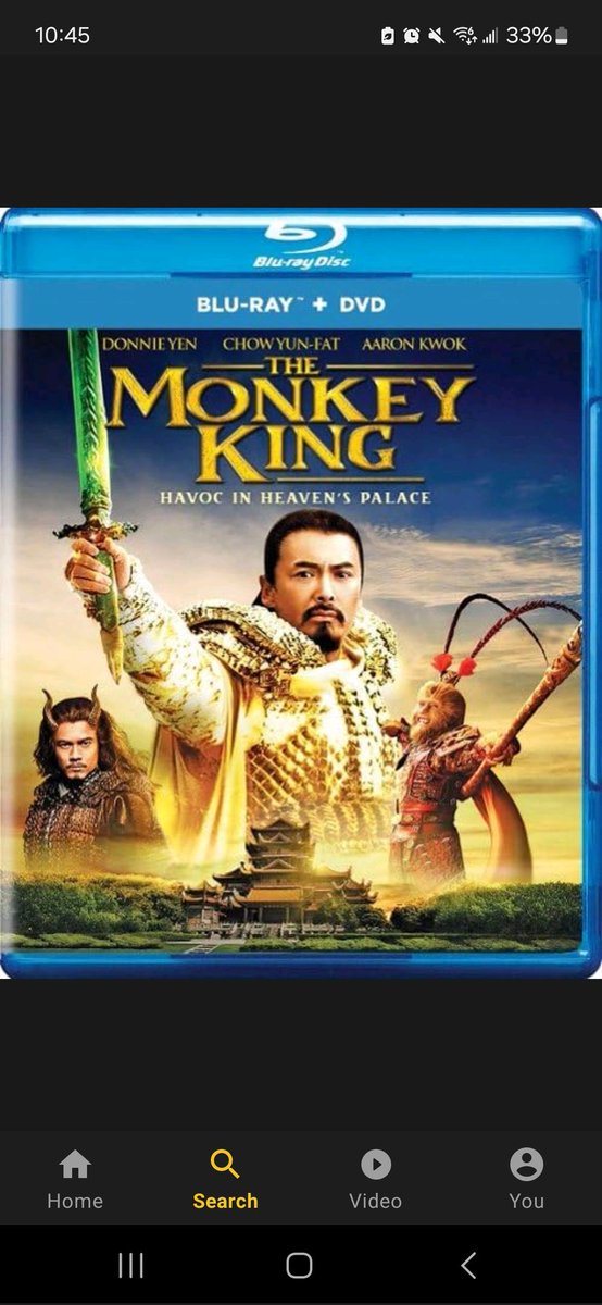 #NowWatchinf #MonkeyKing continuing with the Soi Cheuang action. 
Man, wtf is this BluRay from cinedigm. Subtitles in all caps? What is this mess.....boooooo.