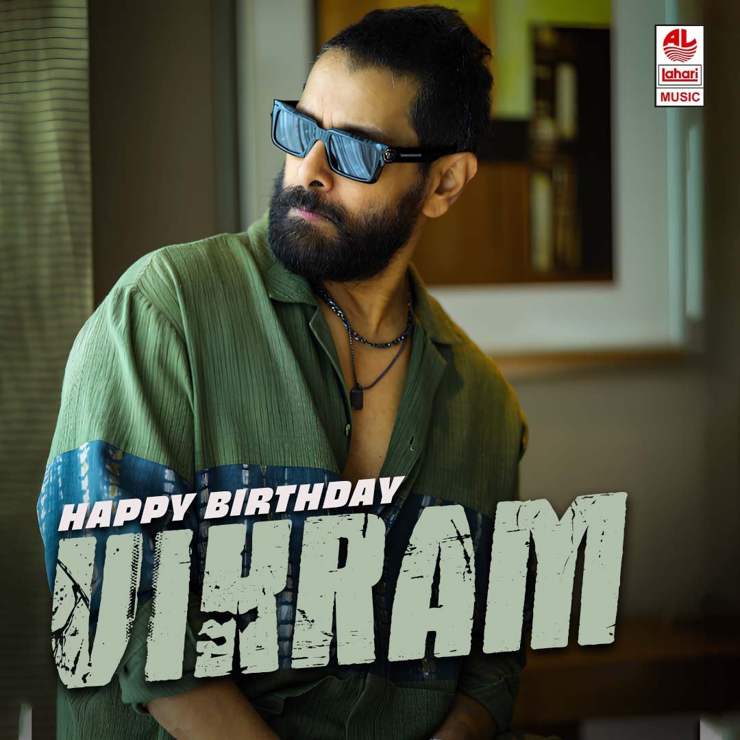 You are a phenomenon. You are the definition of versatility. You are a true embodiment of hard work. We are lucky to have you as an actor. Happy birthday to our Aparichit, @chiyaan ! ✨

#HappyBirthdayVikram