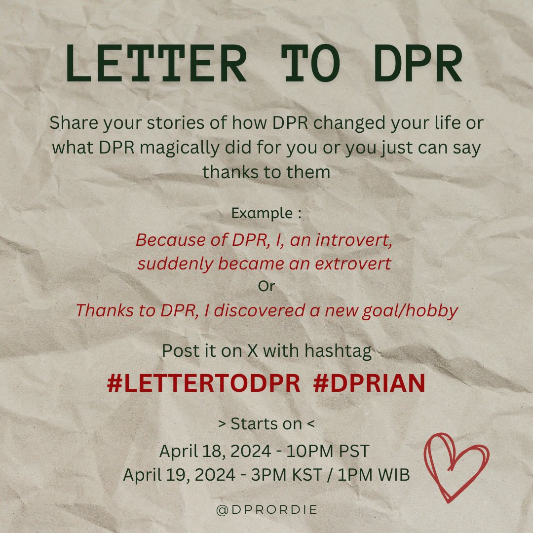 DPR tweet media