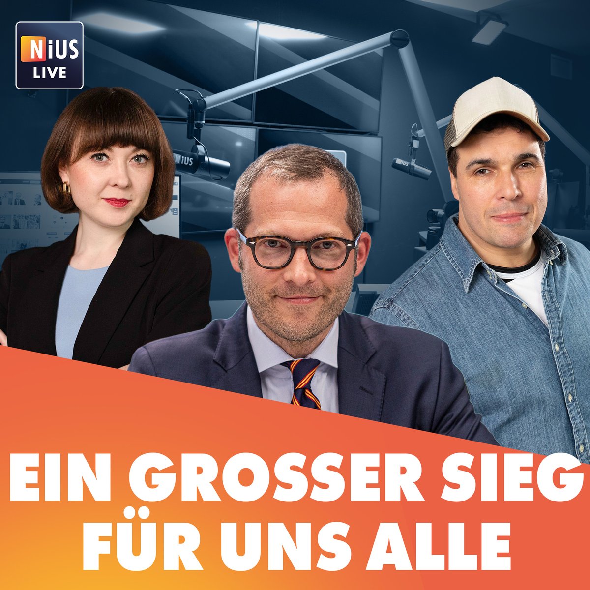 In wenigen Minuten geht's los! NIUS geht auch heute wieder live. Im Studio @jreichelt und @ZaraRiffler – die beiden sprechen über das wichtigste Urteil des Jahres – es siegte die Meinungsfreiheit! Weiteres Thema: Die AB-Wanderung der Fachkräfte. Hier der Link zu Sendung:…