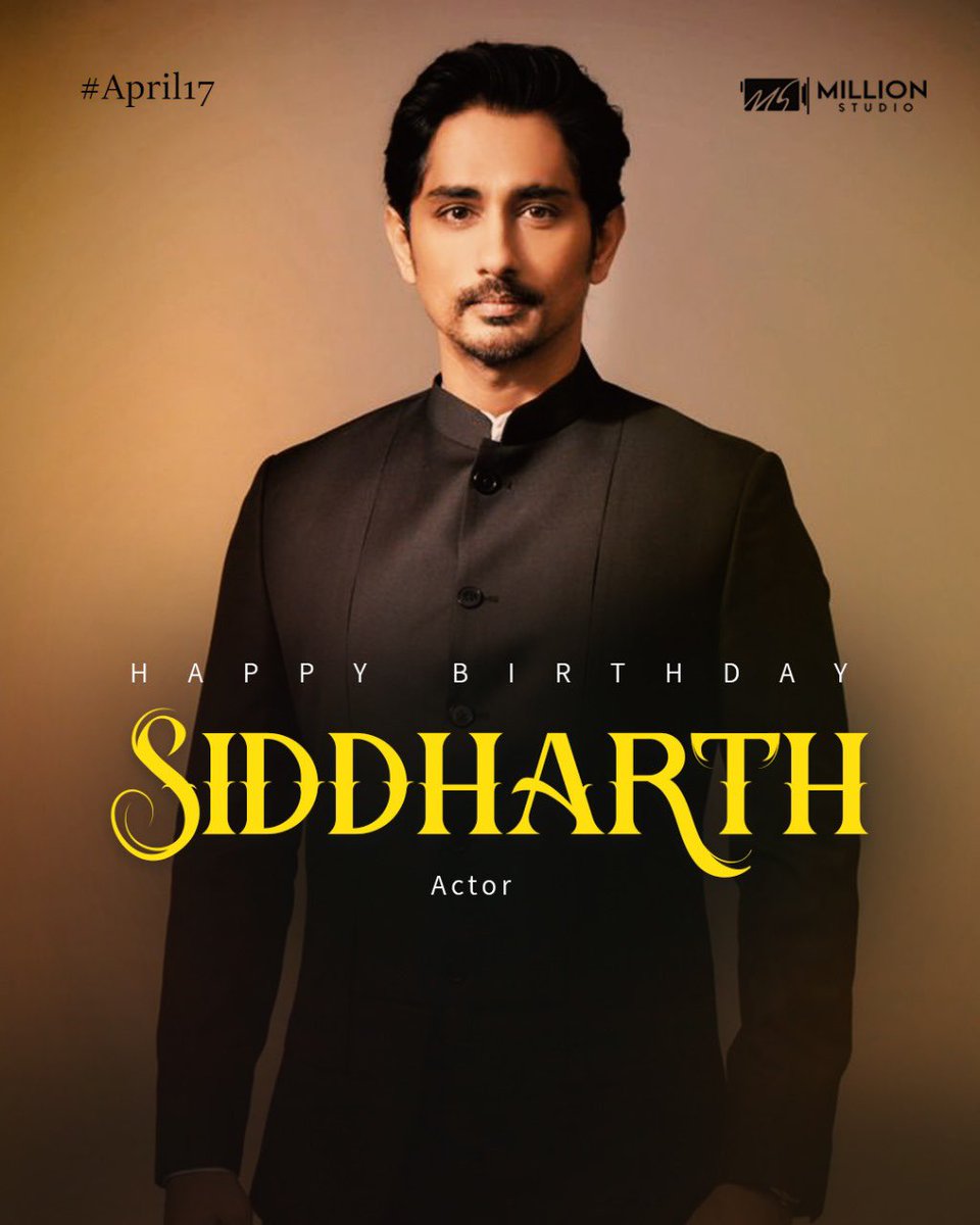 MillionStudioss's tweet photo. Team Million studio wishes actor @DearthOfSid on his birthday ππ
#hbdsiddharth #siddharth #millionstudio https://t.co/J4Q4G3JGJW