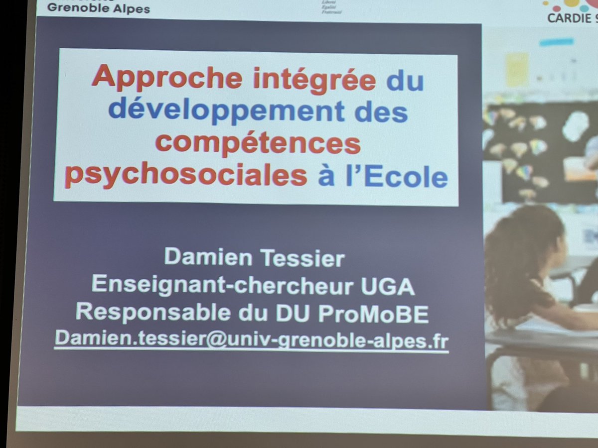Le recteur <a href="/pf_mourier/">PF MOURIER</a> ouvre la journée académique de l’innovation, point d’orgue d’une semaine consacrée au thème du bien-être et motivation à l’École. Damien Tessier est l’expert invité pour des conférences sur les compétences psychosociales et la motivation scolaire.