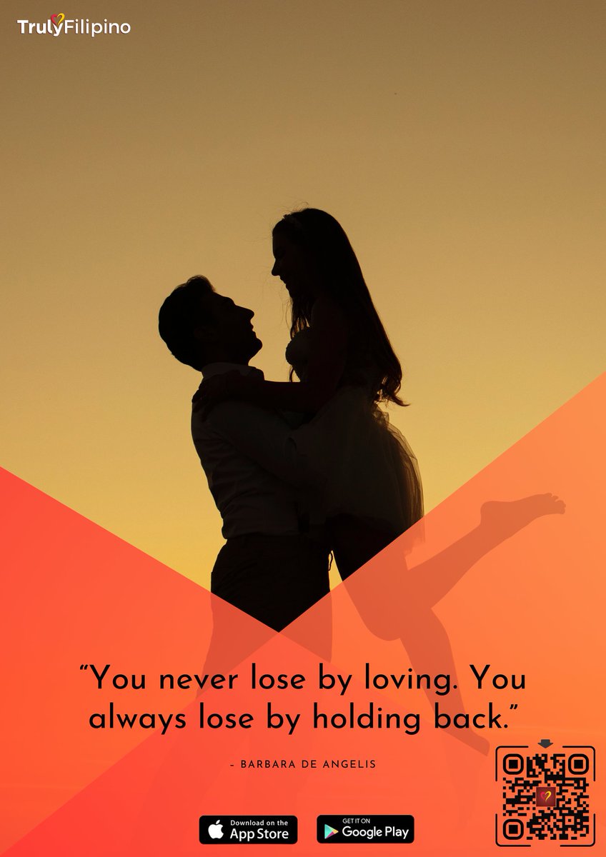 To keep yourself from ever being harmed again, you swore to never fully let someone in and constructed a stronghold around your heart.

Download TrulyFilipino now!

#Filipino #heartbreaks #lovequotes #datingapps #DownloadNow #signupnow