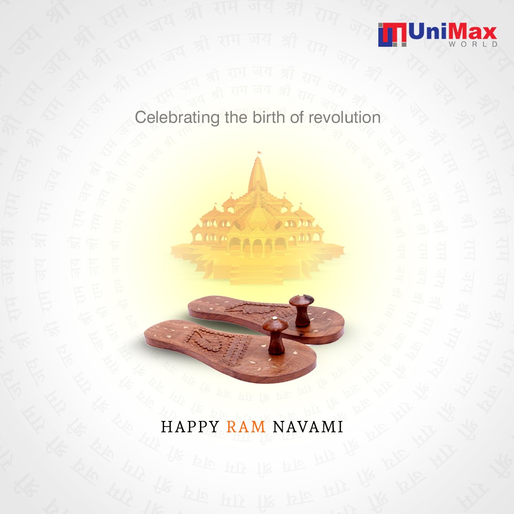 Celebrating the birth of a revolution. Happy Ram Navami! May this auspicious occasion inspire positive change and endless blessings. #UnimaxWorld #RamNavami #BirthOfRevolution #PositiveChange #EndlessBlessings #AuspiciousOccasion #HappyRamNavami