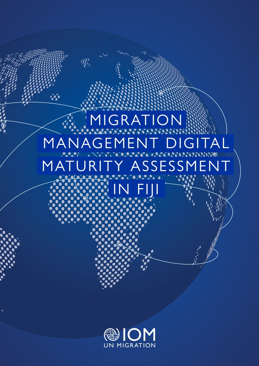 Check out our latest report on Fiji's digital capabilities, especially in migration management. Learn how Fiji is advancing digital transformation in governance and border management 👉 tinyurl.com/mtxyn6t6 #Digitalization #MigrationManagement #Fiji #BorderGovernance