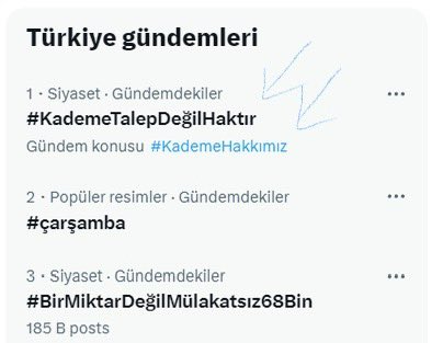mihribanugurluu's tweet photo. Yapıyoruz bu sporu @EmadDernegi Ailesi parmaklarınız dert görmesin👏

Çifte Giriş yaptık gündeme gün boyu korumak çok önemli unutmayın‼️

#KademeTalepDeğilHaktır https://t.co/wlXV6iYBHr