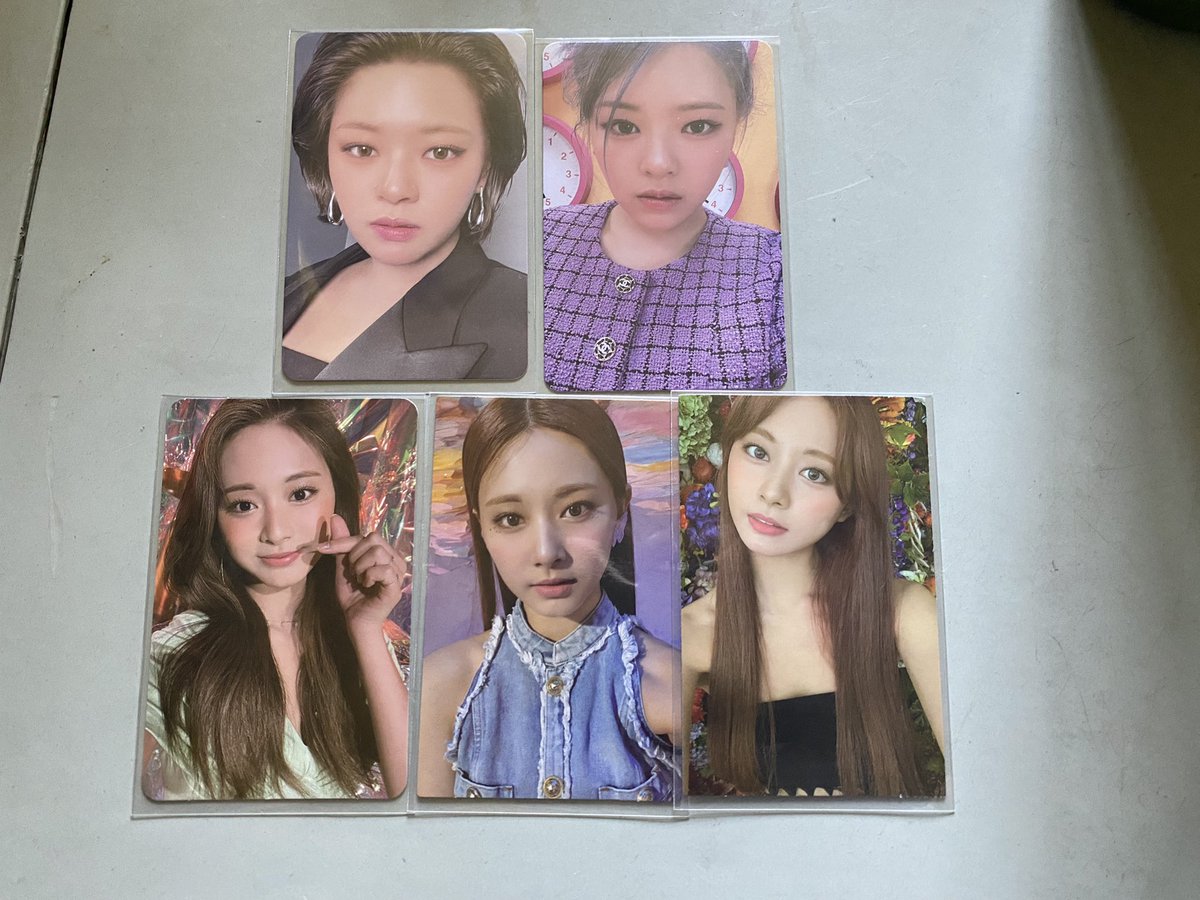 tdoongonly's tweet photo. WTS/LFB 

get na pls

twice photocards (tzuyu &amp; jeongyeon) 

- 90 each 
- 400 if taking all
- automatically yours once na mine na (no steal)
- prio if take all 

DM for more inquiries 

. jeongyeon tzuyu twice pc between 1&amp;2 icsm alcohol free rtb https://t.co/DbsjUPhVAU