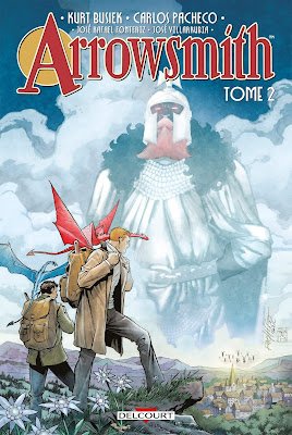 UniversComics's tweet photo. On redécolle avec plaisir grâce au second tome de #Arrowsmith chez @DelcourtBD Comics 
Avec #KurtBusiek et le si regretté #CarlosPacheco.
https://t.co/fqic1fEgmE

#bd #comics #comicbook #livre #comicbookart https://t.co/7LOIO64cuQ