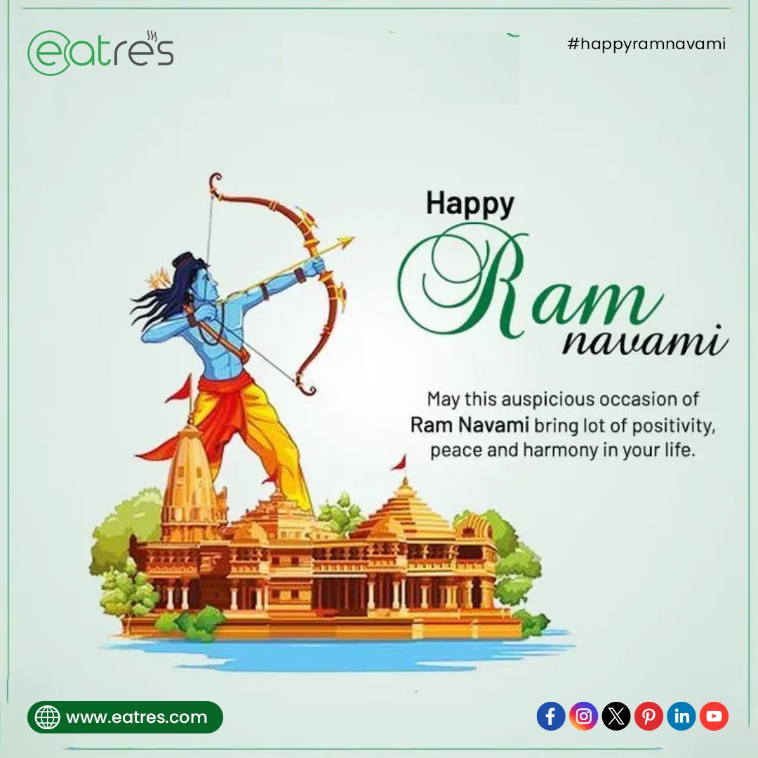 eatresolution's tweet photo. 🚩#श्री_रामनवमी_की_हार्दिक_शुभकामनाएं🚩May this #ramnavani bring peace, prosperity, and happiness into your lives. #JaiShreeRam🚩

#RamNavamiWishes #RamNavami2024 #Ramayana #DivineCelebration #AyodhyaRamMandir #श्रीराम #SoftwareDevelopment #pointofsale #technology #jaipur https://t.co/SmjakajtJd