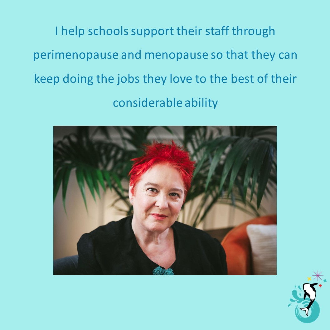 I do this through talks, workshops, online courses, menopause champion training, manager training, support groups, menopause mentoring and policy support. Drop me a line to see how I can help you! #menopause #perimenopause #Edutwitter #WomenEd