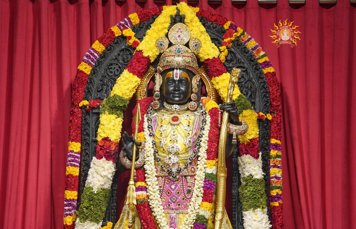 After more than 500 years, Ram Navami is celebrated at Ram Lalla's Janmabhoomi. Jai Jai Shri Ram!