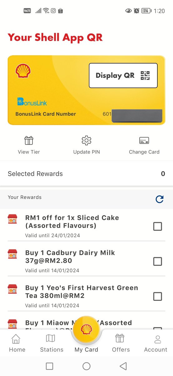xallehrazax's tweet photo. Disebabkan aku pengguna minyak Shell. Aku dengar baru baru ni Shell App boleh connect terus dengan BonusLink card, so inilah masanya untuk aku isi minyak dengan bergaya.
#ShellApp #ShellMalaysia 

🔗 https://t.co/vR12COho2H https://t.co/1wJ2nW3xsb