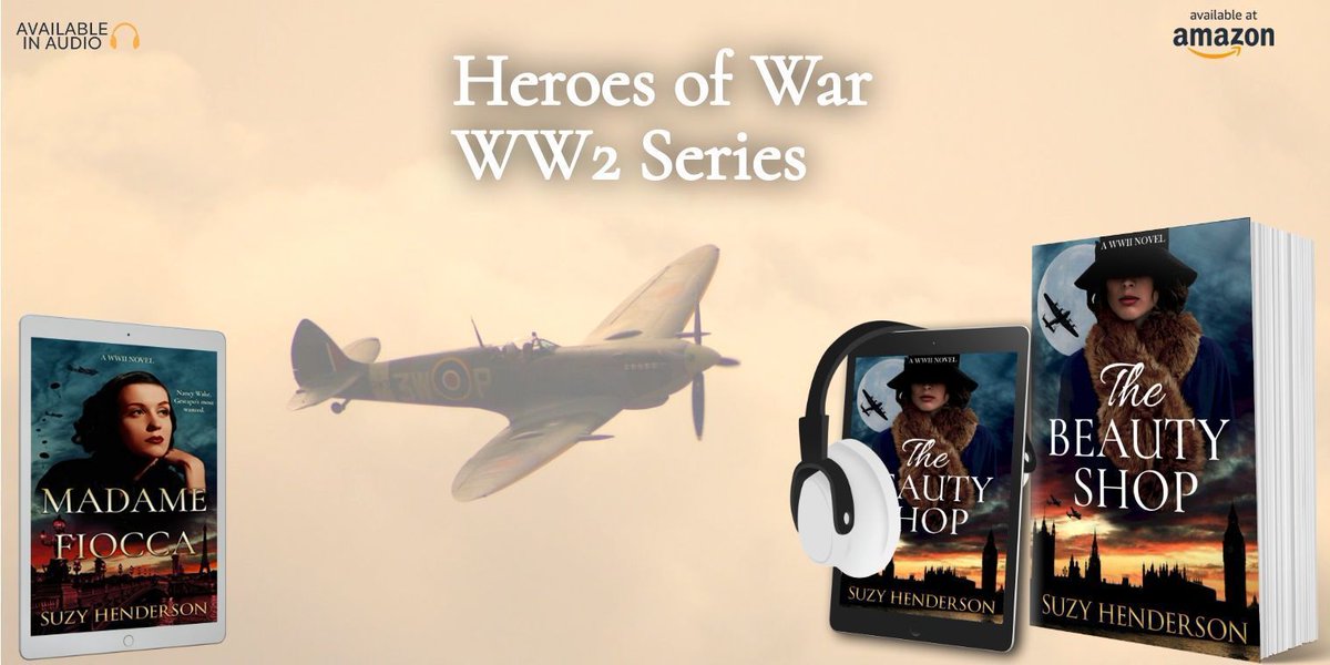 Get ready to be swept away into a wild adventure of romance and danger during #WW2. 'The words flowed smoothly off the page and grabbed my interest ' mybook.to/HeroesofWar eBook/Paperback/Audio #HistoricalFiction #HistoricalRomance #booklovers