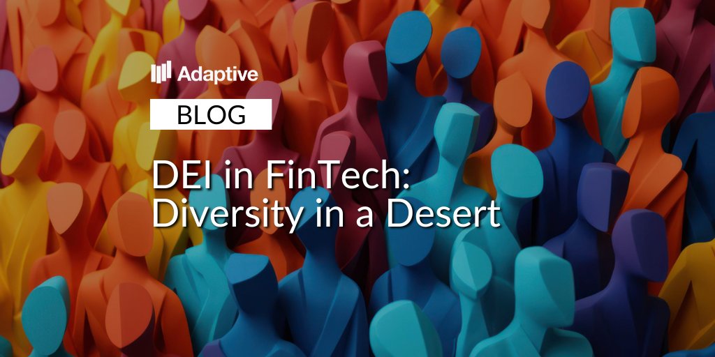 ✨ New Blog Post! Sowing Seeds of Change: How Adaptive Promotes #DEI in the Finance and Technology Sectors Read the full story and learn more about Adaptive's commitment to DEI here: eu1.hubs.ly/H08Bwnh0 #diversity #inclusion #finance #technology #dei