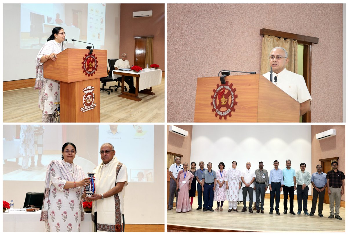 Dr. Suhit Ranjan Das, Former Sr. Manager Manufacturing Engineering, IS Business Unit (previously 3DS), Lumentum – San Jose, CA, USA delivered an enlightening talk under Distinguished Scientist Lecture Series on April 16, 2024 at CSIR-CGCRI. @CSIR_IND