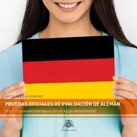 clenguasUO's tweet photo. La Casa de las Lenguas organiza pruebas oficiales de evaluación de idioma alemán (TestDaF, niveles B2.1 a C1.2), reconocidos por la CRUE como certificados válidos para la acreditación de nivel. Próximo examen: 16/05/24; inscripción hasta el 18/04/24 https://t.co/FoizXWuBGo https://t.co/O51uI2c5L4