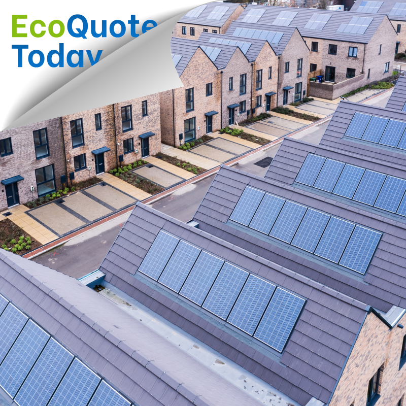 Public in Favour of Mandatory Solar Panels on New Builds 🏘️ A new survey has found that 70% of the public are in favour of making it compulsory for solar panels to be installed on new build properties. ecoquotetoday.co.uk/blog/mandatory… #solar #newbuild #solarpanels