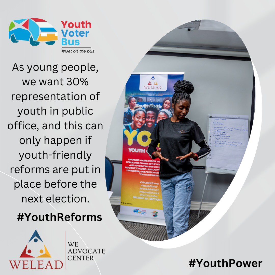 #YouthPower #YouthReforms the 10 seats ate not enough for young people amend