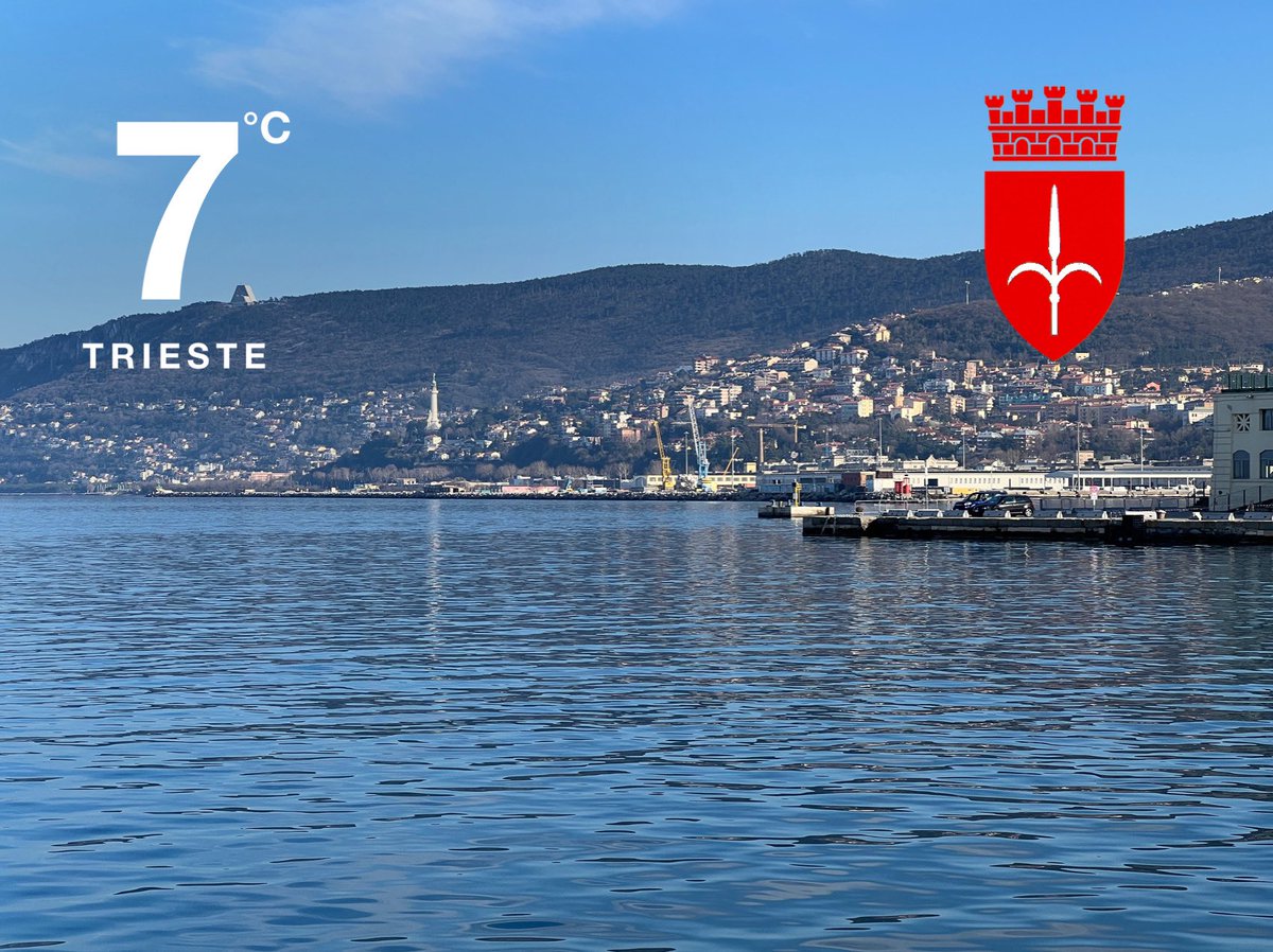 Buon mercoledì #Trieste ☀️