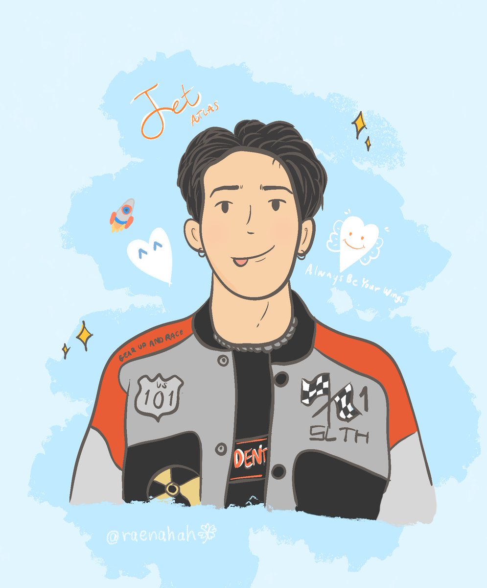 raenahah's tweet photo. สุดหล่อค้าบ เอารอยยิ้มมาฝากกกกก ขอให้วันนี้และต่อๆไปมีแต่เรื่องราวดีๆเข้ามาเยอะๆเลย ยิ้มเยอะๆน้าาาาา🧡🚀✨
#ProtectJetATLAS
#JetATLAS
#artworkเอลิส https://t.co/Z0ieqn5DDj