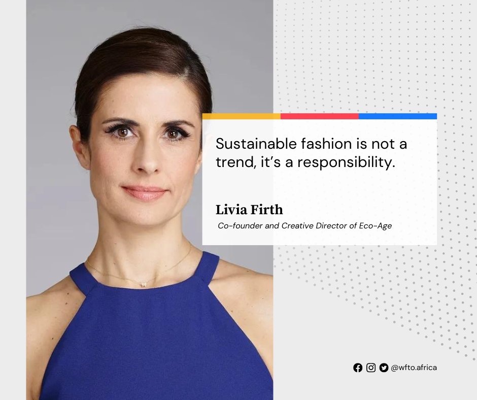 Preach, @Livia Firth! Fashion is more than trends. It's about feeling amazing and supporting the people who bring our wardrobes to life. Let's choose fashion with a conscience! #FashionRevolution #FairTradeFashion
