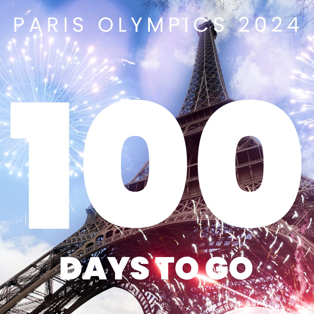 100 days until the #Paris2024 Olympics! 🇫🇷 Get ready for an exhilarating summer of cycling on the world's biggest stage, where athletes will compete across key disciplines 🚴‍♀️ @TeamGB squad announcement on June 21st and we're hoping for a strong Welsh presence! 🏴󠁧󠁢󠁷󠁬󠁳󠁿 #100DaysToGo