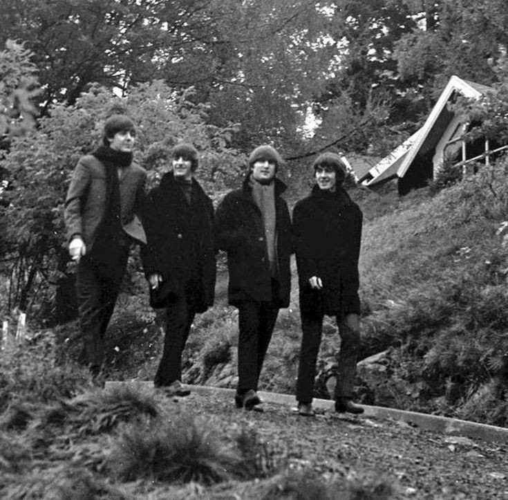 #TheBeatles in Scotland during their UK Tour in 1964