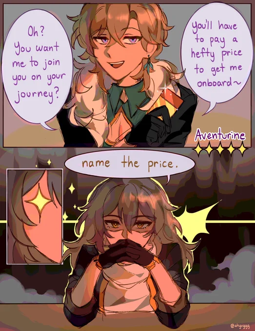 Aventurine's banner - (1/5) 🎲♠️
#aventurine #honkaistarrail #hsr 