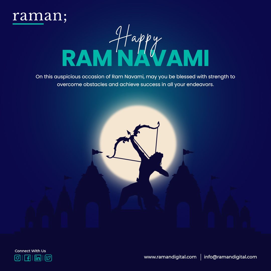 ramandigit's tweet photo. Wishing everyone a blessed Ram Navami! May this auspicious day inspire us to uphold the values of righteousness, truth, and compassion in our lives, just like Lord Rama. Let's celebrate the birth of Maryada Purushottam with devotion and joy. Jai Shri Ram! 🙏 #RamNavami #LordRama https://t.co/fHEJ4PxKMV