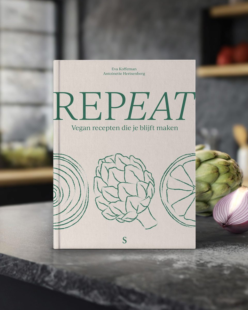 Al 5 jaar verzamelen mijn moeder en ik de vegan recepten waar we geen genoeg van kunnen krijgen. En daar is ‘ie dan: volgende week verschijnt ons vegan kookboek Repeat! Pre-orderen kan NU via: bit.ly/repeatpreorder 🎉🌱
