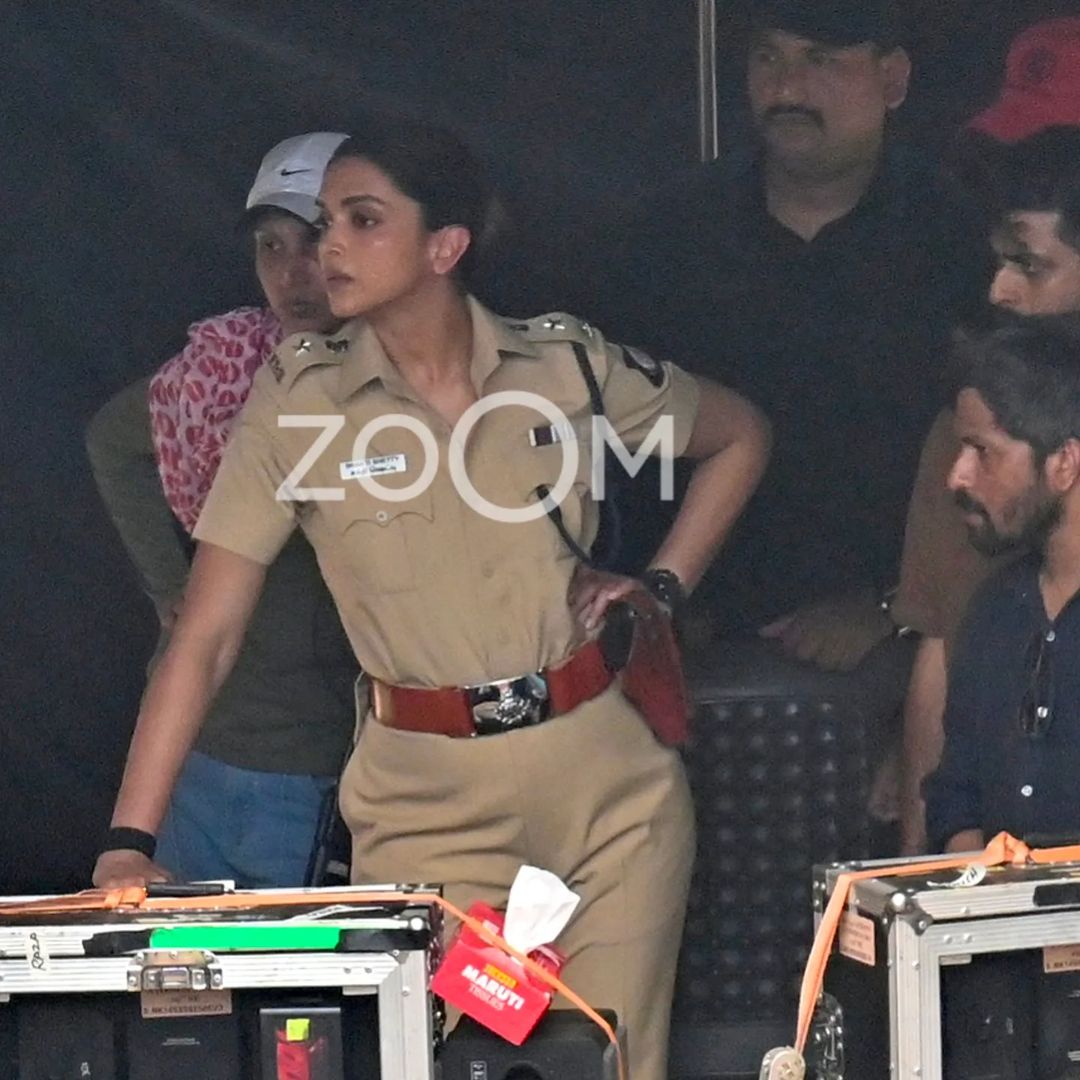 TeamDeepikaMY_'s tweet photo. Deepika Shakti Shetty Padukone on the sets of #SinghamAgain https://t.co/eeHMLQvZAh