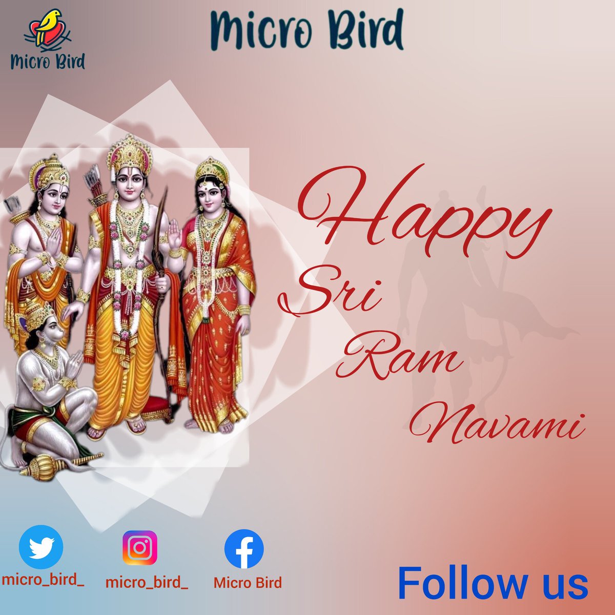 Micro_Bird_'s tweet photo. Happy Sri Ram Navami....
.
.
.
Follow us
.
.
.
#SriRamaNavami 
#sriramanavami2024 
#SriRamNavami 
#sriram 
#Trending 
#TrendingNow 
#TrendingHot 
#TrendingStory 
#GoodVibesOnly 
#HappySriRamaNavami 
#GoodMorningEveryone 
#GoodMorningTwitterWorld https://t.co/xUcvM0fo6e