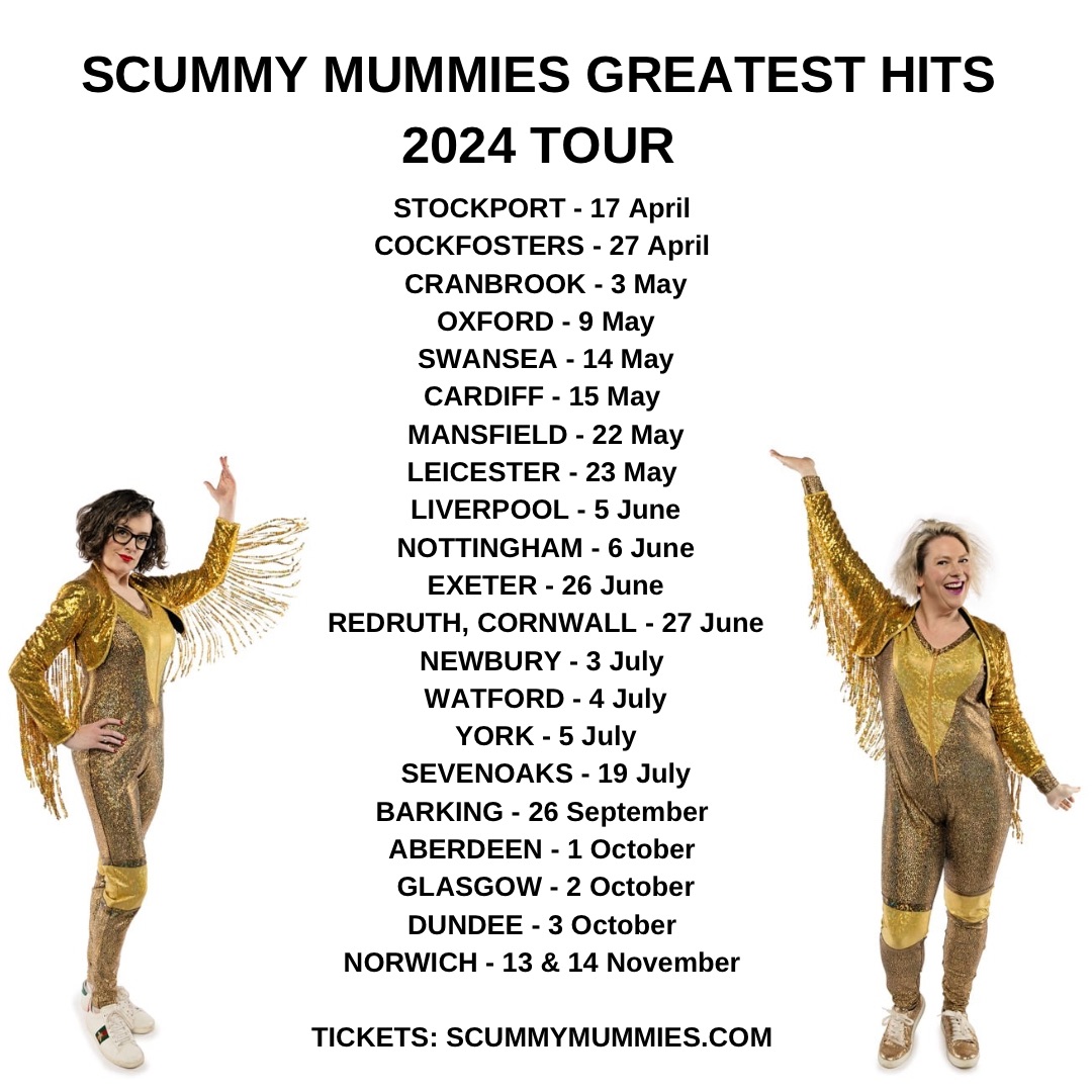 New dates added! Tickets from scummymummies.com/pages/live-show