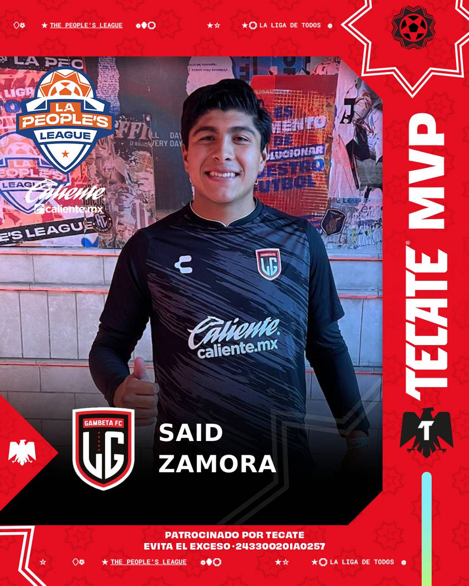 LaPeoplesLeague's tweet photo. ¡Los mejores de la jornada! 🤩

Conoce a los Jugadores Más Valiosos en el primer día de las #FinalesLPL donde se definió que #GambetaFC y #RetaFC se disputarán el título de #LaPeoplesLeague

@CervezaTecate https://t.co/JHKWCwe0RJ