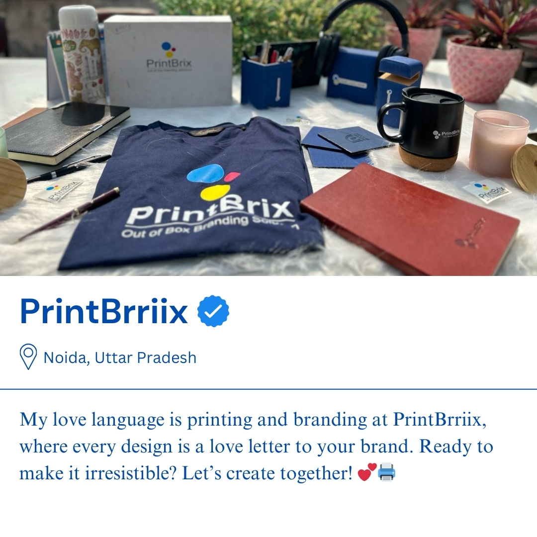 Fall in love with your brand all over again. 💕 At PrintBrriix, we speak the language of stunning prints and branding! 🖨️ #BrandRomance #PrintBrriix #branding