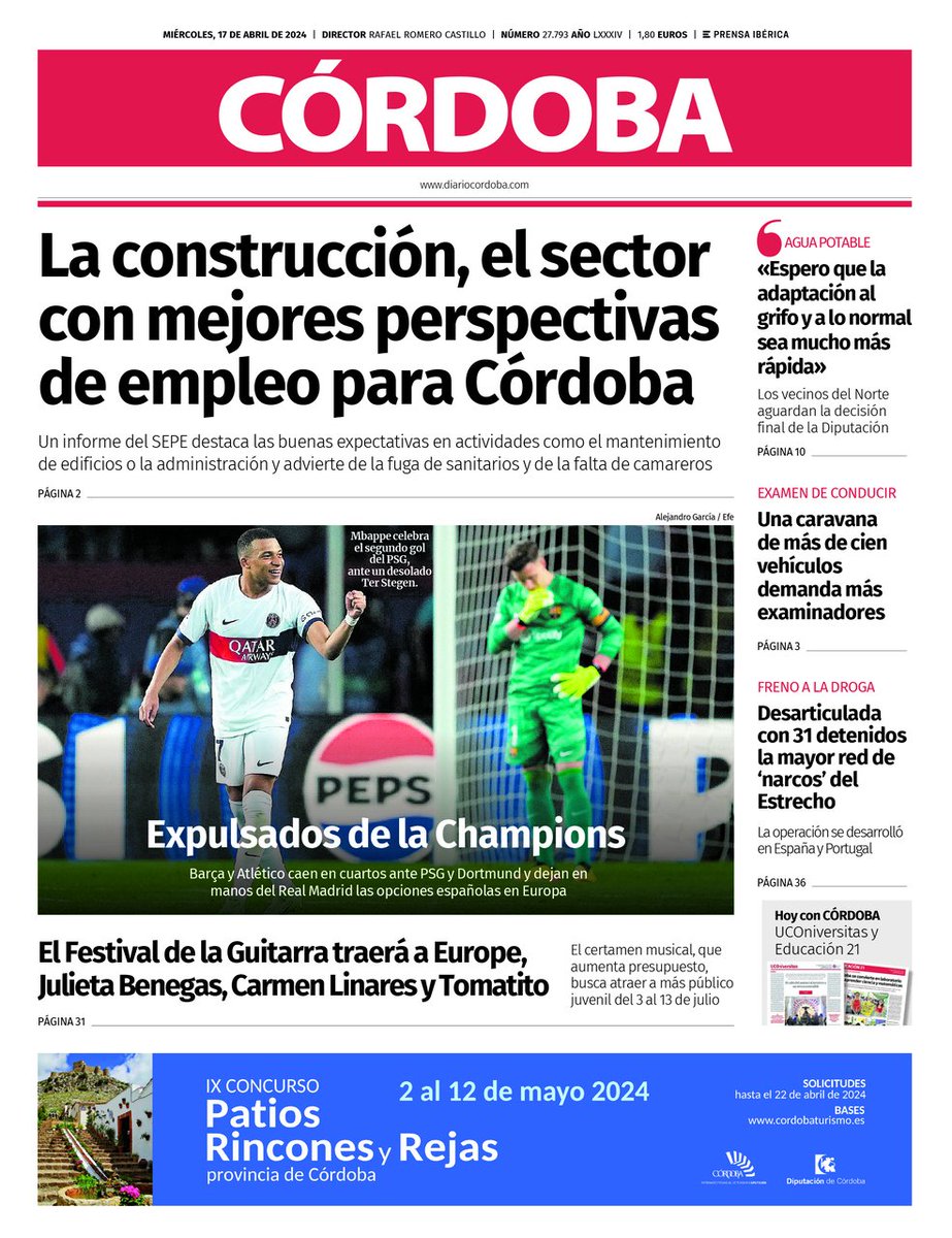 📰 EN PORTADA / Así viene la prensa en el día de hoy 👇