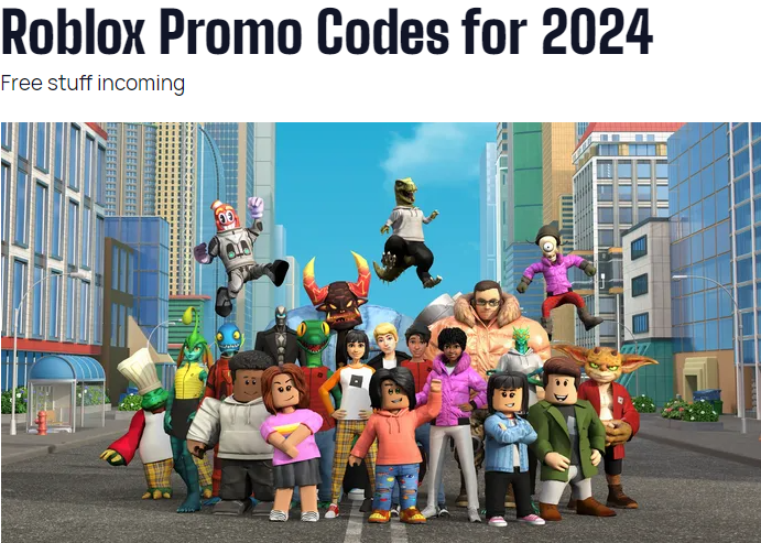 Roblox promo codes May 2024
#Robloxcodes #Robloxfreeitems
Guys!...🙂#Robloxpromocodes are a fantastic way to earn free items and accessories☺️you can then use to customise your Roblox character🤗...Redeem This Code Now!..☘️StrikeAPose☘️for Hustle Hat😍
👉wishpromocode.ca/unused-roblox-…👈