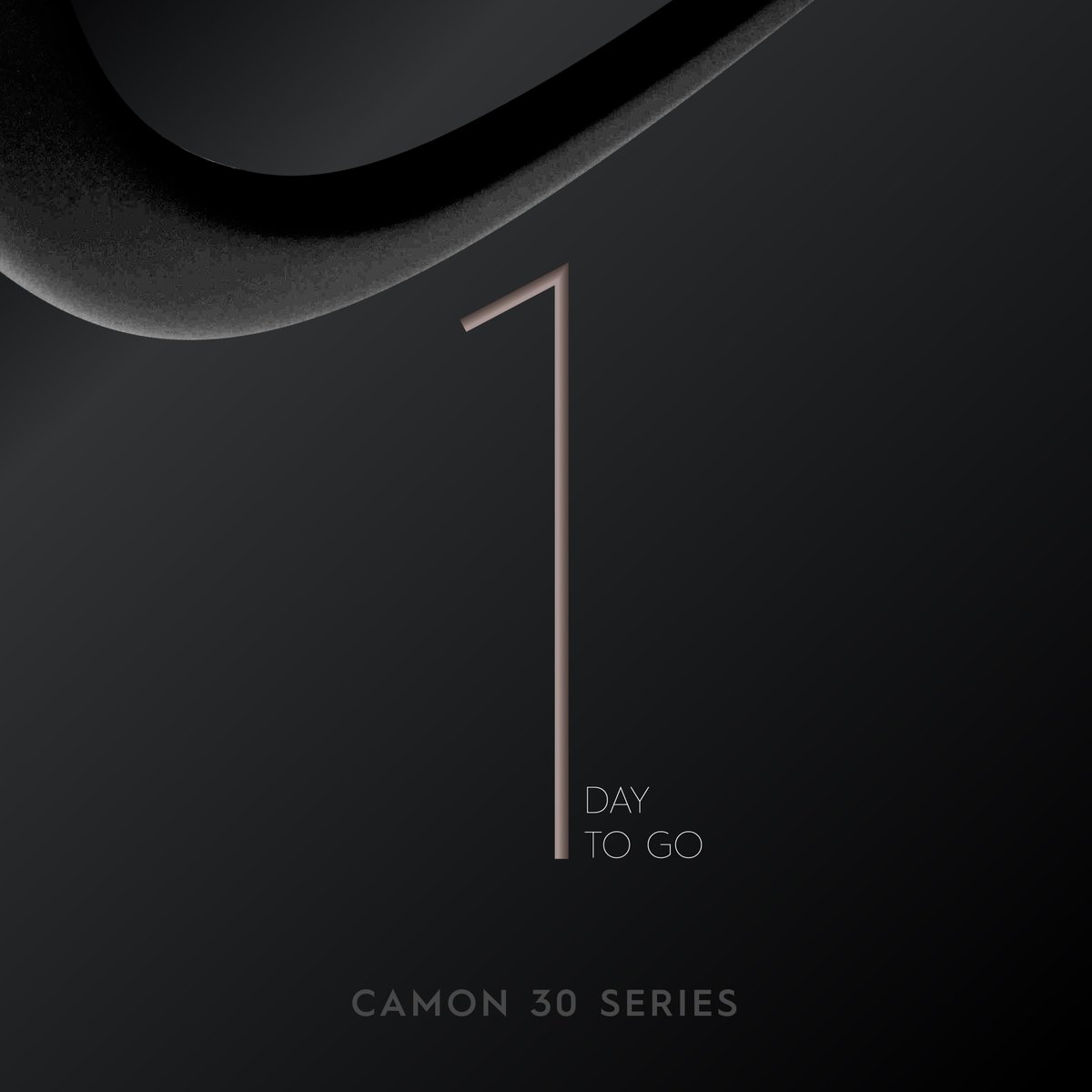 Just 1 day left until the Camon 30 Series launch! Join us live for a wild tech experience! #Camon30KE #Camon30Series #TechGoesWild