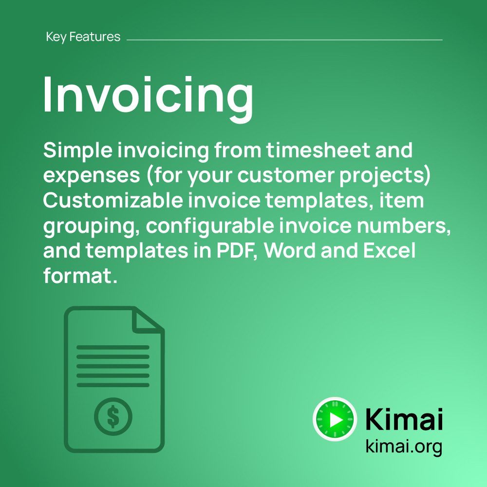 Effortlessly streamline your project invoicing with our user-friendly feature. Stay organized with our simple invoicing tool#timetracking  #productivitytool   #projectmanagementtools #timetracker  #timetrackingapp #timetrackingtool #timetrackingsoftware #kimaitimetracker