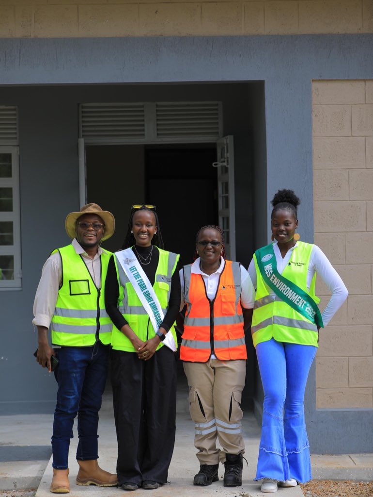 misstourismUga's tweet photo. Miss Tourism Northern Uganda @AcaaPamela andLet The Pearl Shine Ambassador @zakialucky11 visited one of the resettlement houses in the Tilenga project,built for project-affected people who prefer in-kind compensation in cases where their houses are affected. Courtesy @PAU_Uganda https://t.co/7Ez8LYDIIP