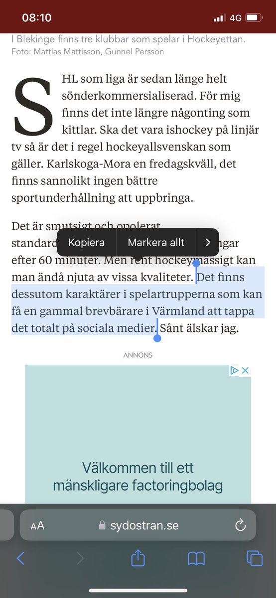 C_Direnius's tweet photo. Du klarade dig denna gången @ThomasiSolna när @jpjsvensson gick lös i tidningen 😂 https://t.co/V6niiq91eh