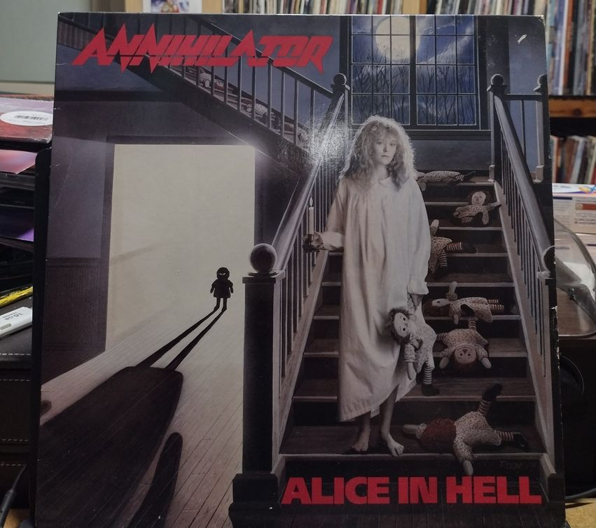 One of the greats of Thrash, their debut album is 35 today, the Canadian beasts that is Annihilator and the superb Alice In Hell.