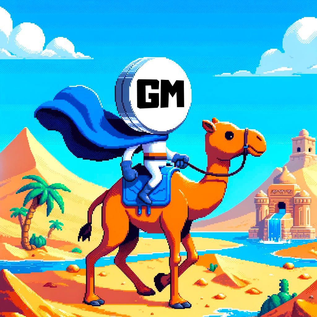 $GM to all the grinders🔥 Happy hump day 🐫 keep pushing 🫡 #heywallet send 420000 $GM to the first 420 retweets and comment @TheGmMachine