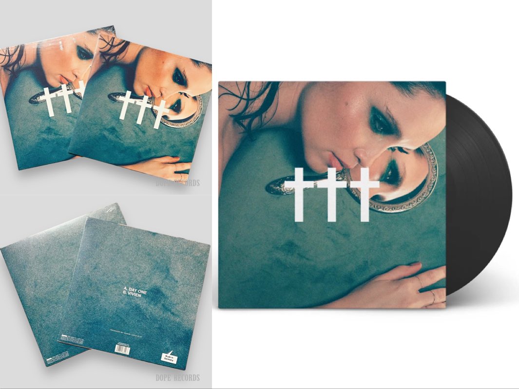 dopekorea's tweet image. Crosses(†††) 레어 10인치 바이닐 Day One/ Vivien입고! 
칠흑같은 어둠의 일렉트로비트와 차가운 멜로디가 있는 위치 하우스 대표 밴드 크로시스. 2022년 인디 스토어 한정 10인치 바이닐이 1회 한정으로 입고 되었습니다.
Deftones의 Chino Moreno의 또 다른 자아[自我]! 

#crosses #크로시스