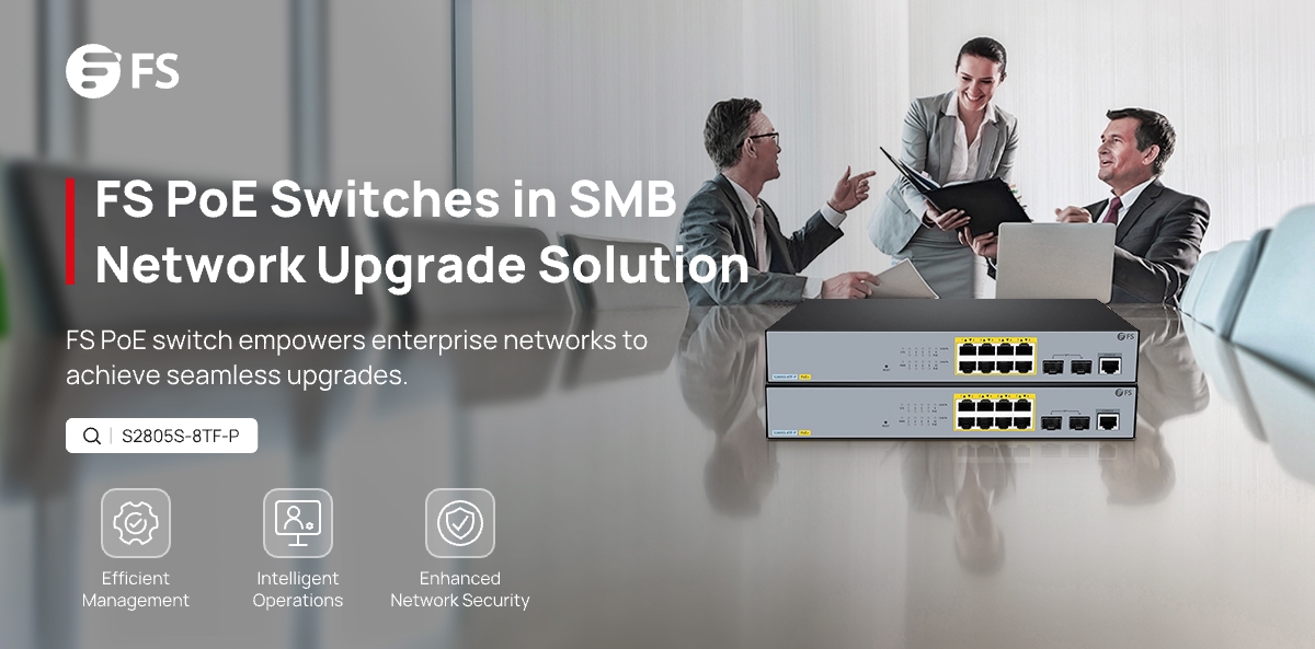 Looking for smarter and more efficient small business networks? Choose FS PoE switch solutions to tackle network congestion, security vulnerabilities, and operational hassles, ensuring smooth operations with intelligent management.
bit.ly/3Q7hU3T
#FSsolution #poeswitch