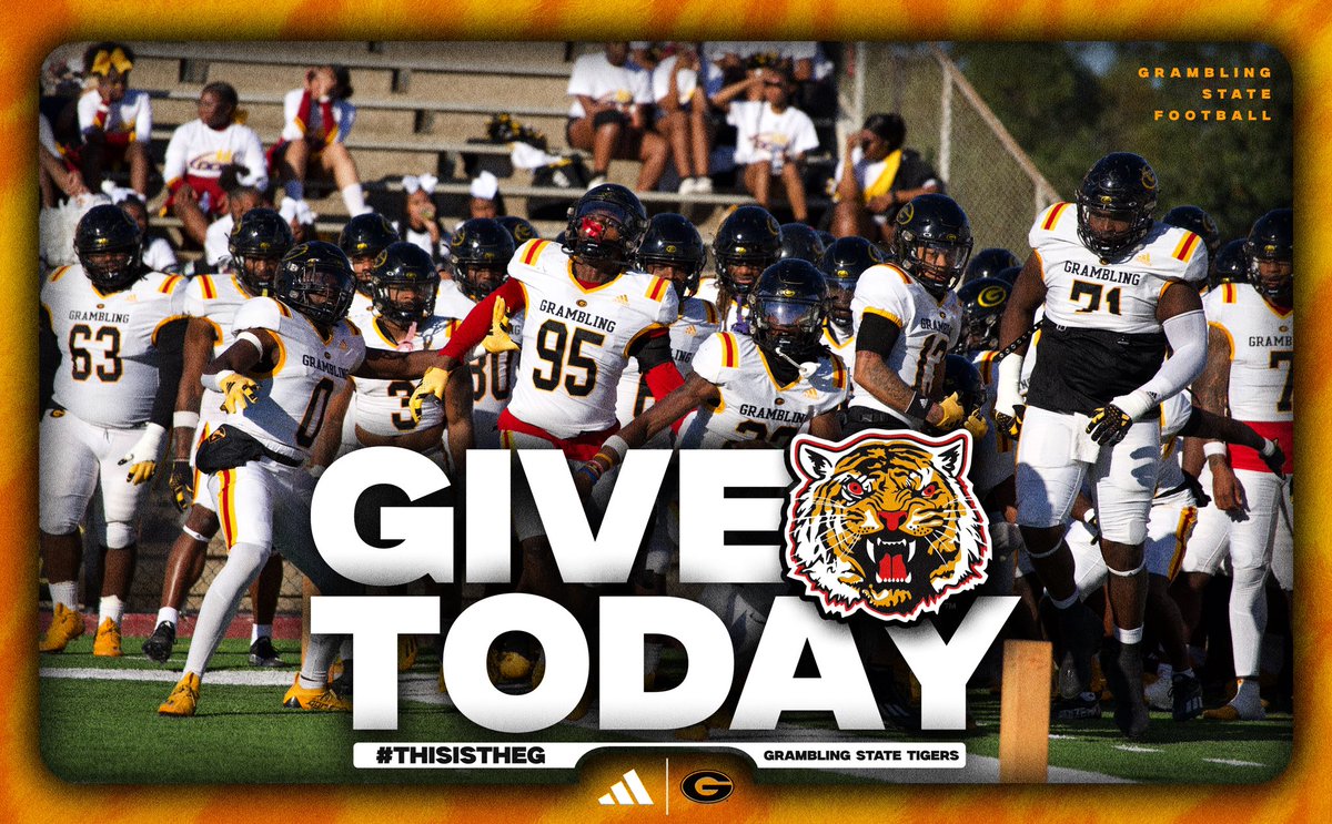 #GramFam The 1901 Day of Giving is TODAY ! Help make an impact in support of Tiger Athletics through competitive excellence. Donate directly to Football here at givecampus.com/78u5sl #Give1901 | #ThisIsTheG🐯