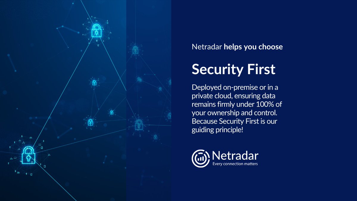 Security is paramount! Choose #Netradar's solution prioritizing #security first for safeguarding #network integrity and protecting sensitive #data.

Did you miss our #webinar tomorrow on Root Cause Analysis on Low Network Satisfaction. Register free: Netradar.com/webinar