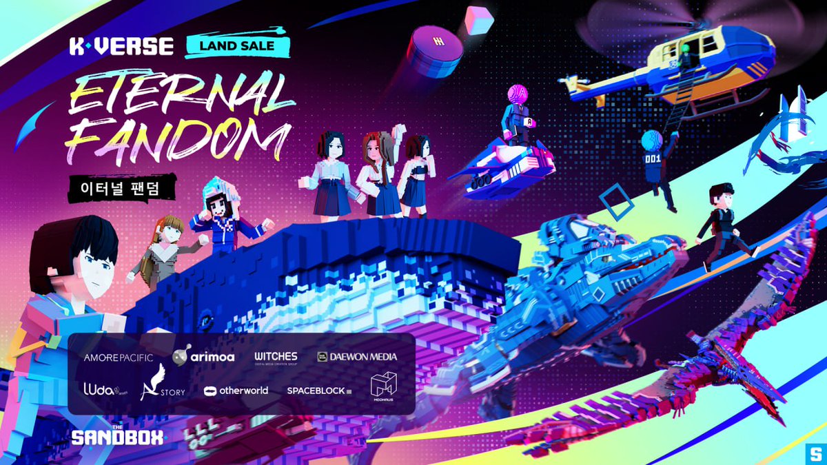 own_protocol's tweet photo. 🎉Otherworld x The Sandbox giveaway🎉
A new metaverse experience in @TheSandboxKorea in collaboration with...
The IP-based Web 3.0 Social Protocol ✨Otherworld✨

☑️How to participate:
1) Sign up for The Sandbox
2) Learn more about K-verse 'Eternal Fandom' LAND Sale: https://t.co/duMWw8XvO0

Please enter the entry form below to participate!💙
▶️Form: https://t.co/d3x8uMlGEL

💌 Reward: 1 LAND
💌 Date & Time: 4/17 17:30 ~ 4/23 24:00 (KST)
💌 Announcement: within 4/30(Tue)
*Winners will be announced privately and will be a raffle.

#SoloLevelingUnlimited #SoloLeveling #Giveaways  #Otherworld #UNLIMITED #NFT #Platform #crypto #Web3 #Web3social #Blockchain #TheSandbox 
#TheSandboxKorea #나혼렙 #나혼자만레벨업